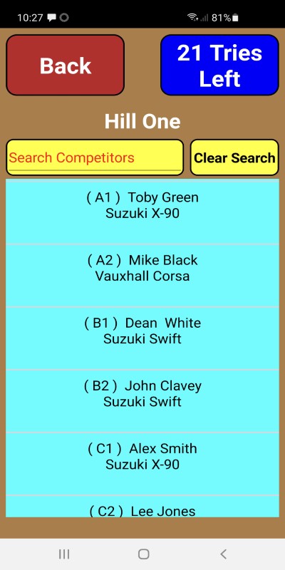 App Screen